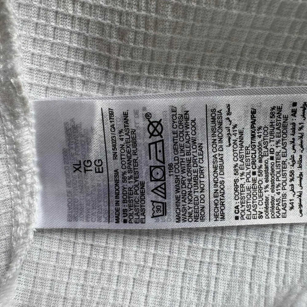 Old Navy White Puff Sleeve shirt Size XL - Picture 4 of 6